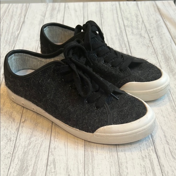 rag & bone | Standard Issue Wool Lace-Up Shoes | Black | Size 39/9 - Picture 1 of 12